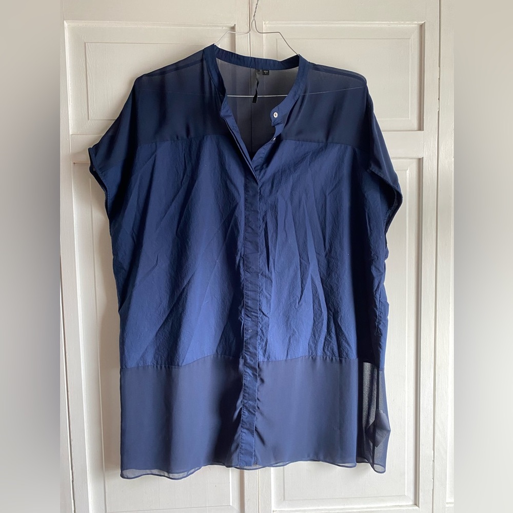 Calvin Klein Navy blue tunic or cover up